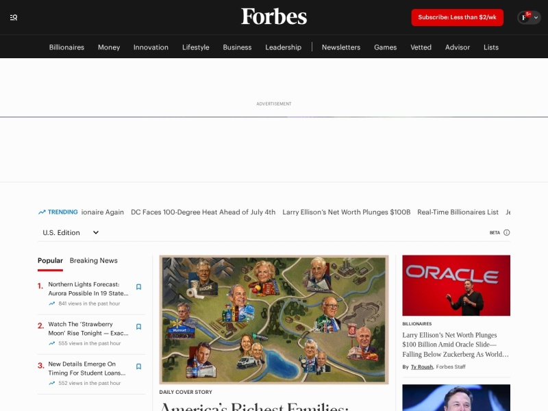 Forbes - Site officiel