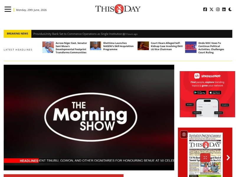 ThisDay - Site officiel