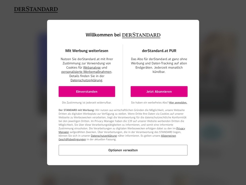 Der Standard - Site officiel