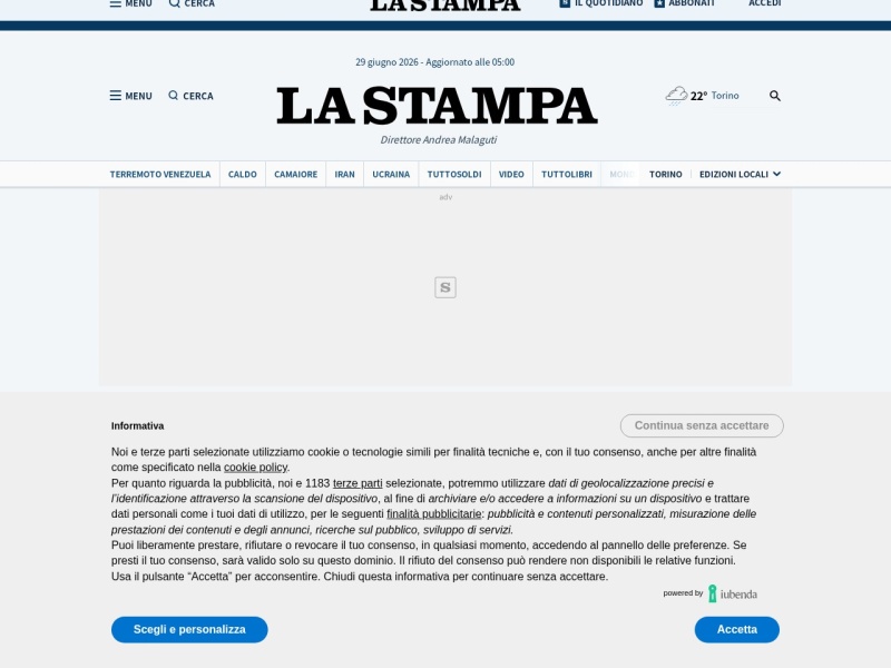 La Stampa - Site officiel