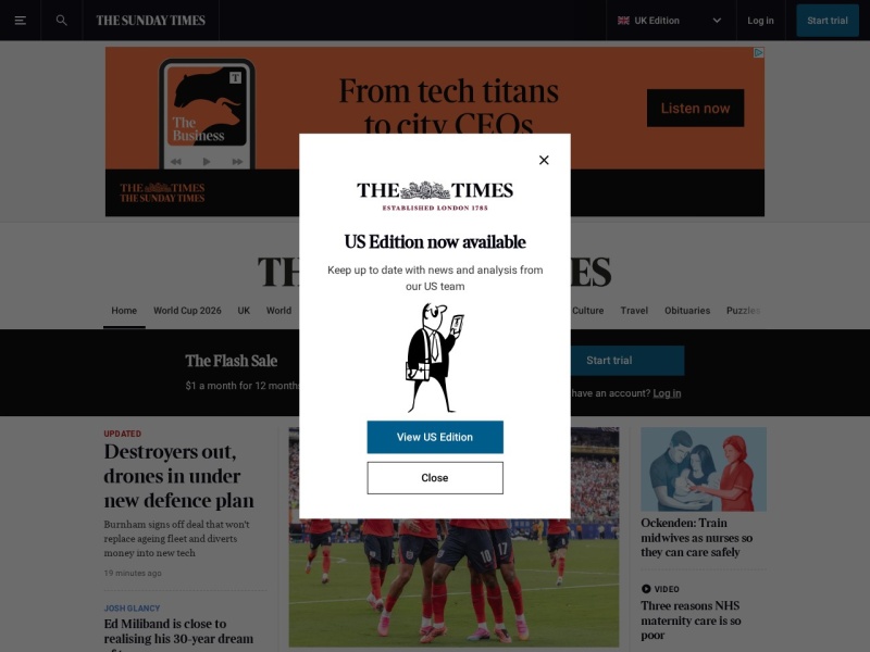 The Times - Site officiel