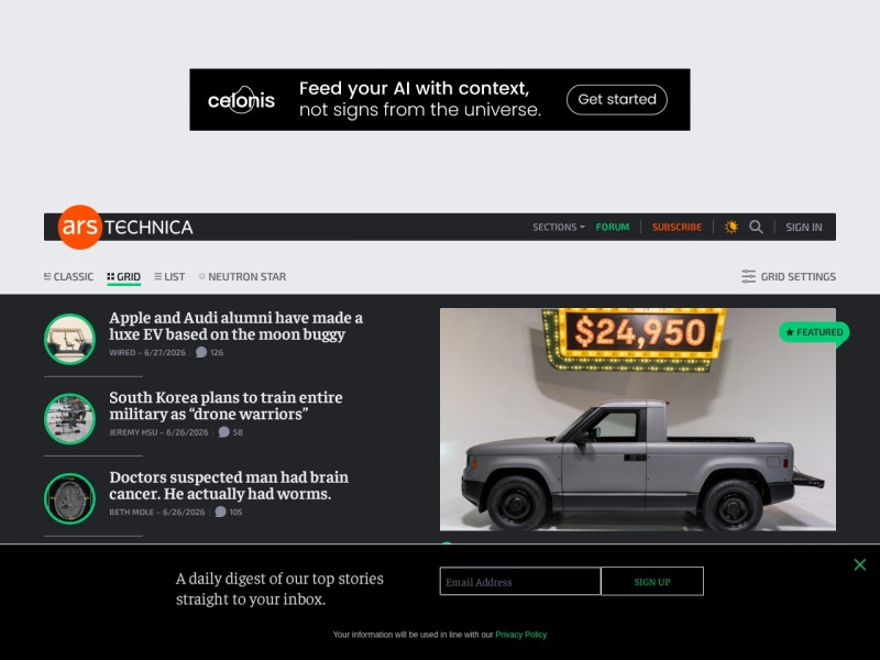 Ars Technica - Site officiel