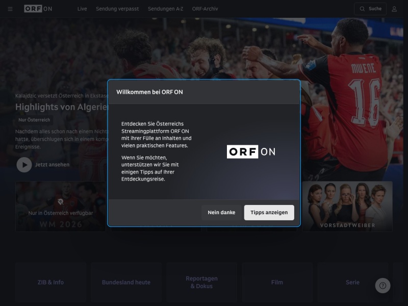 ORF ON - Télévision autrichienne