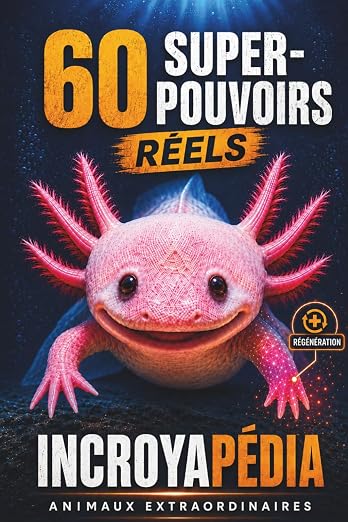 Visuel de INCROYAPÉDIA – 60 Super-Pouvoirs Réels